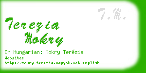 terezia mokry business card